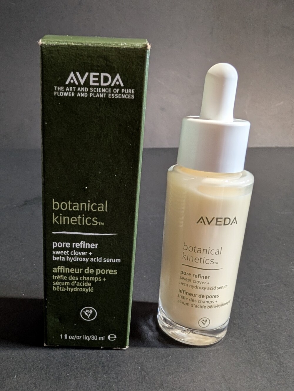 Aveda Botanical Kinetics Pore Refiner Serum 30ml ( 1oz) Sweet Clover + BHA